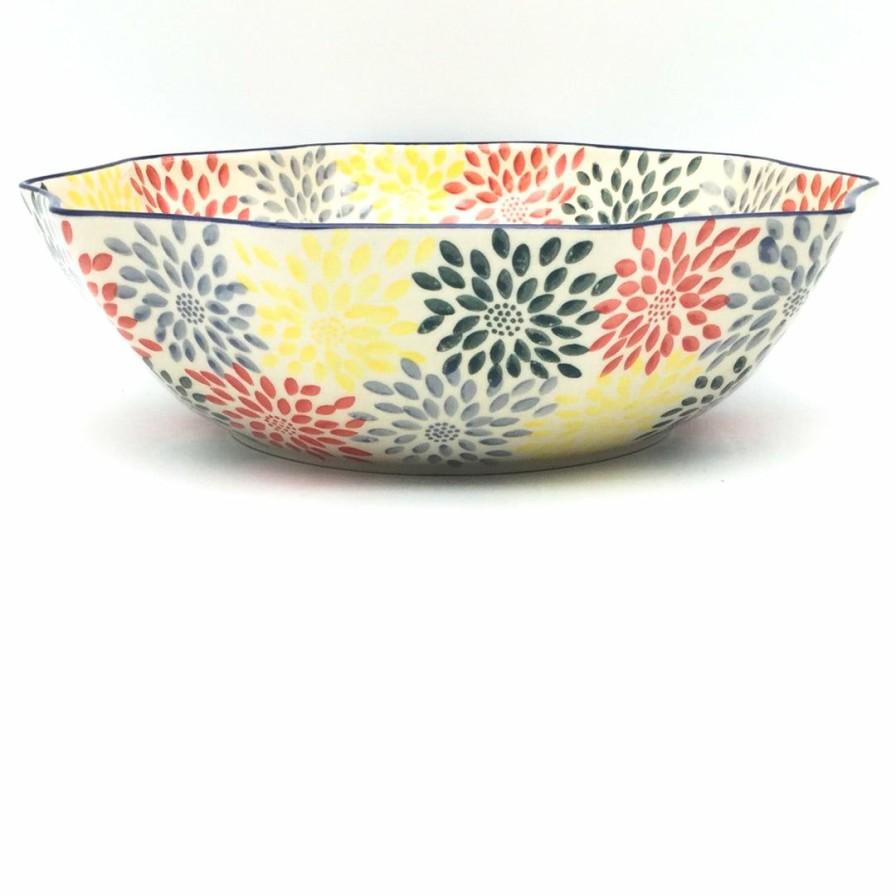 Bowls * | Janelle Imports Lg New Kitchen Bowl In Pastel Burst