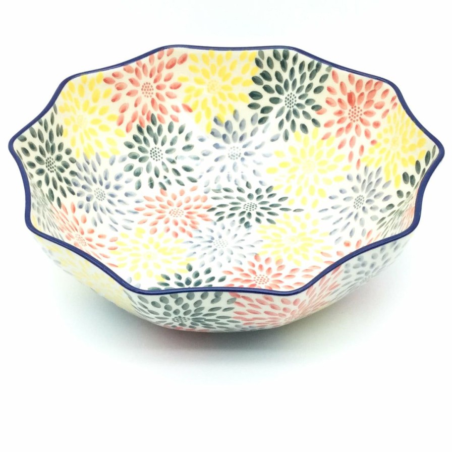 Bowls * | Janelle Imports Lg New Kitchen Bowl In Pastel Burst