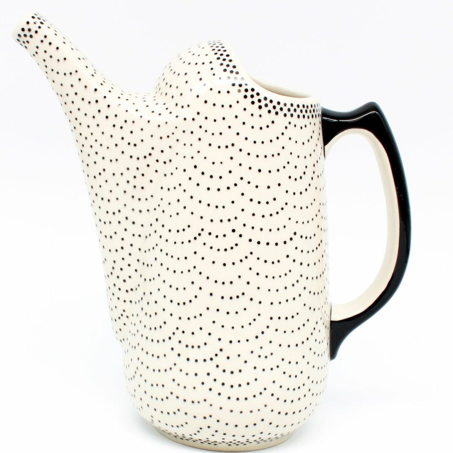 Home Decor * | Janelle Imports Watering Pitcher 2 Qt In Black Elegance