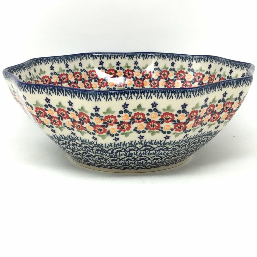 Bowls * | Janelle Imports Md New Kitchen Bowl In Wild Roses