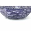 Bowls * | Janelle Imports Lg New Kitchen Bowl In Blue Elegance