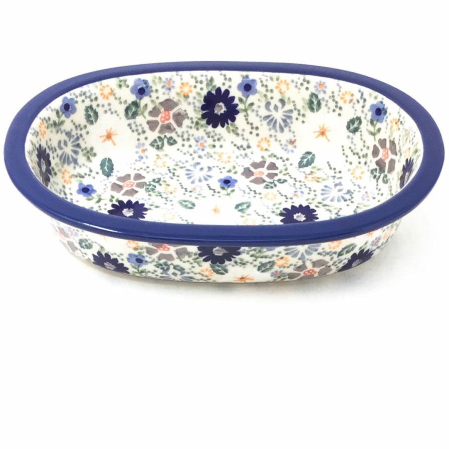 Bakeware * | Janelle Imports Sm Oval Baker In Morning Breeze