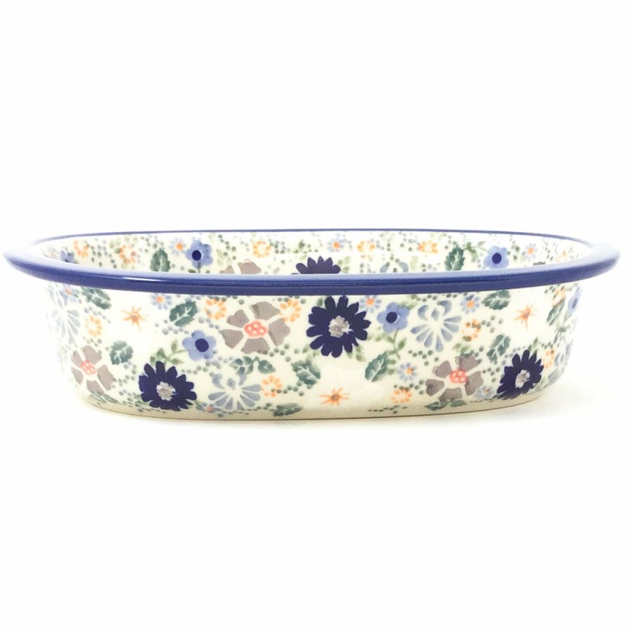 Bakeware * | Janelle Imports Sm Oval Baker In Morning Breeze