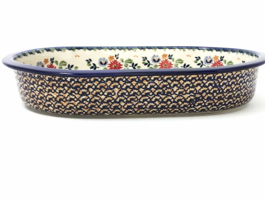 Bakeware * | Janelle Imports Lg Oval Baker In Late Spring