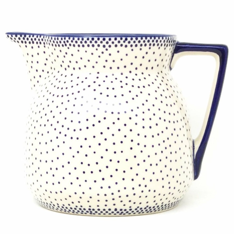 Home Decor * | Janelle Imports Wide Pitcher 1.7 Qt In Simple Elegance