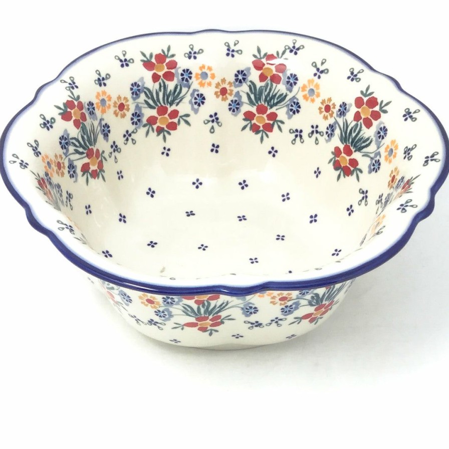 Bowls * | Janelle Imports Md Retro Bowl In Delicate Flowers