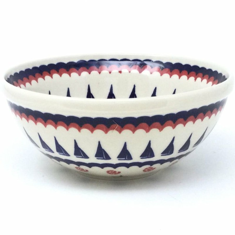 Bowls * | Janelle Imports Round Bowl 32 Oz In Blue Sail