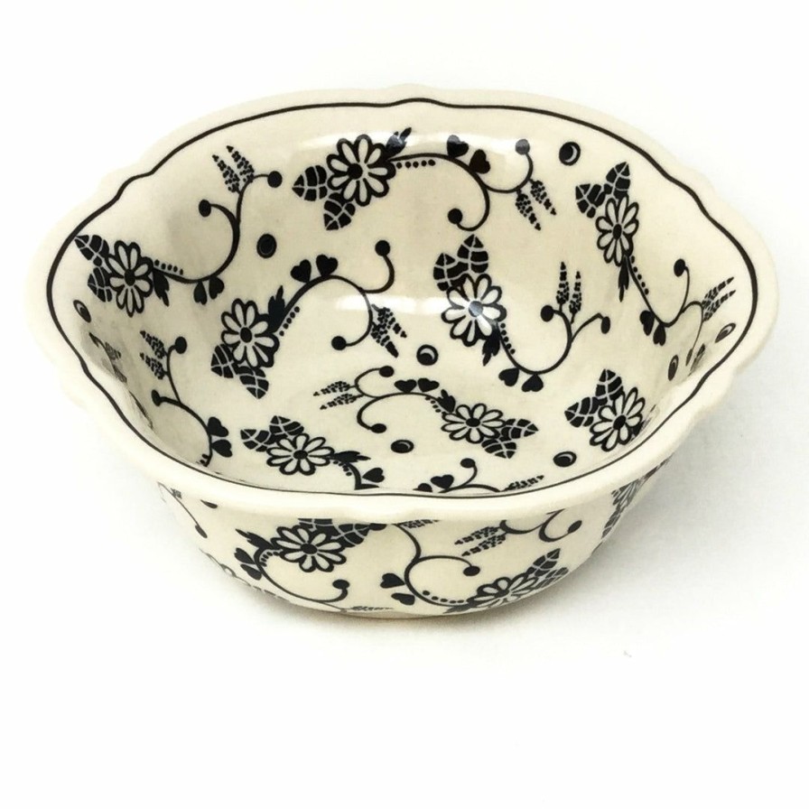 Bowls * | Janelle Imports Sm Retro Bowl In Midnight Garden