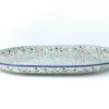 Platters, Servers, And Trays * | Janelle Imports Ex Lg Oval Platter In Early Spring