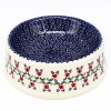 Bowls * | Janelle Imports Lg Dog Bowl In Lattice