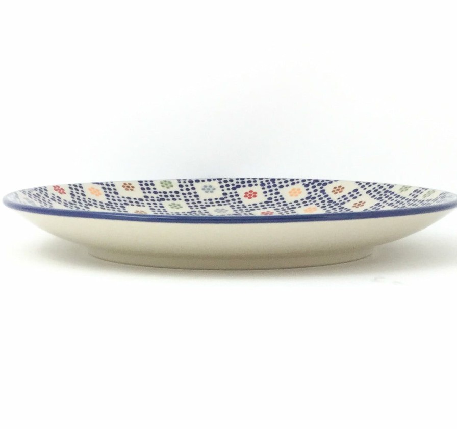 Plates * | Janelle Imports Dinner Plate 10 In Modern Checkers