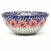 Bowls * | Janelle Imports New Soup Bowl 20 Oz In Red Zinnia