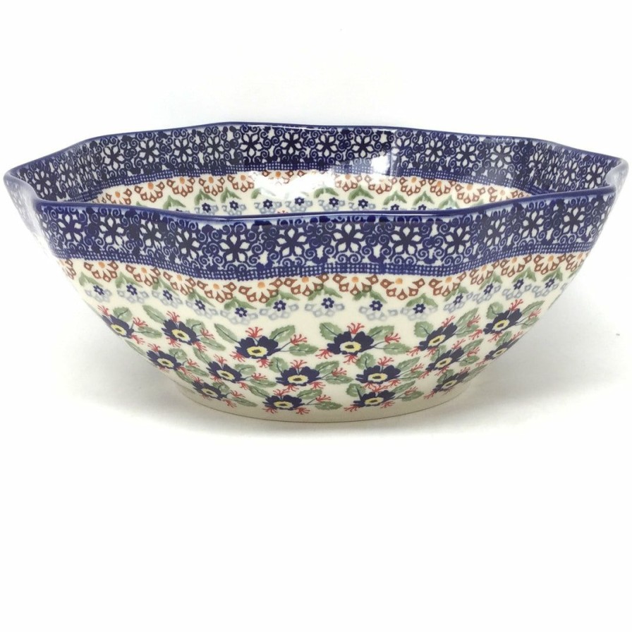 Bowls * | Janelle Imports Md New Kitchen Bowl In Forget-Me-Not