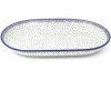 Platters, Servers, And Trays * | Janelle Imports Md Oval Platter In Simple Elegance