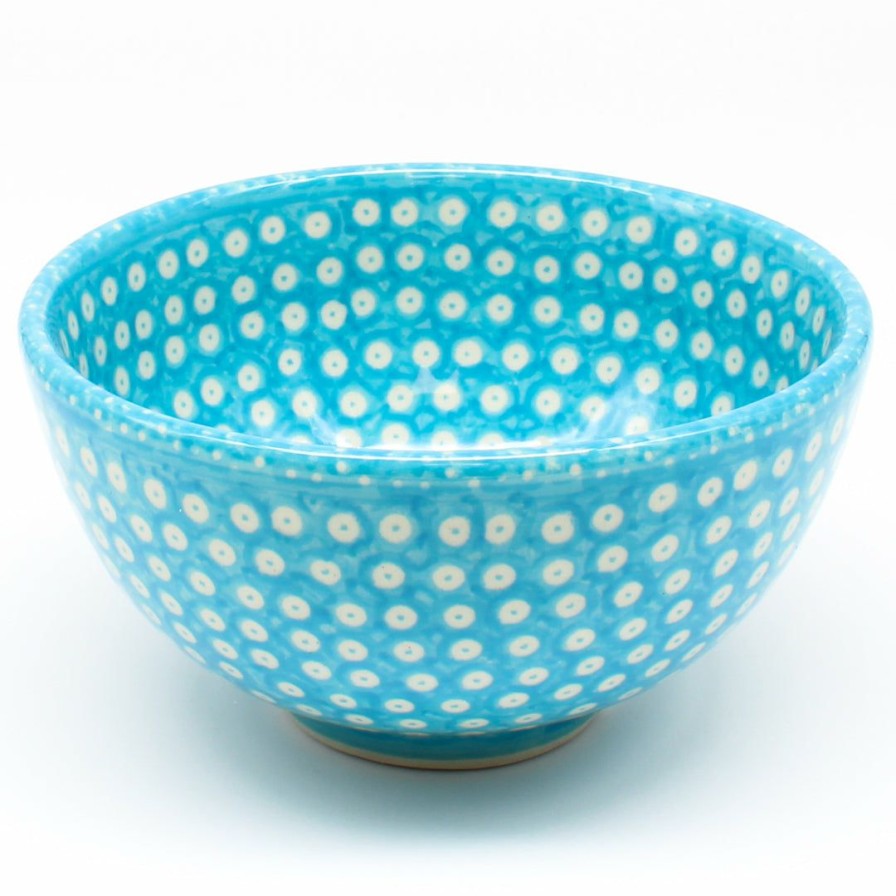 Bowls * | Janelle Imports Rice Bowl In Aqua Elegance