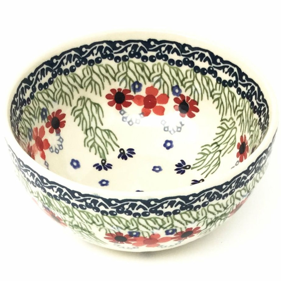 Bowls * | Janelle Imports Soup Bowl 24 Oz In Dill Flowers