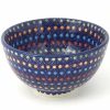 Bowls * | Janelle Imports Rice Bowl In Multi-Colored Dots