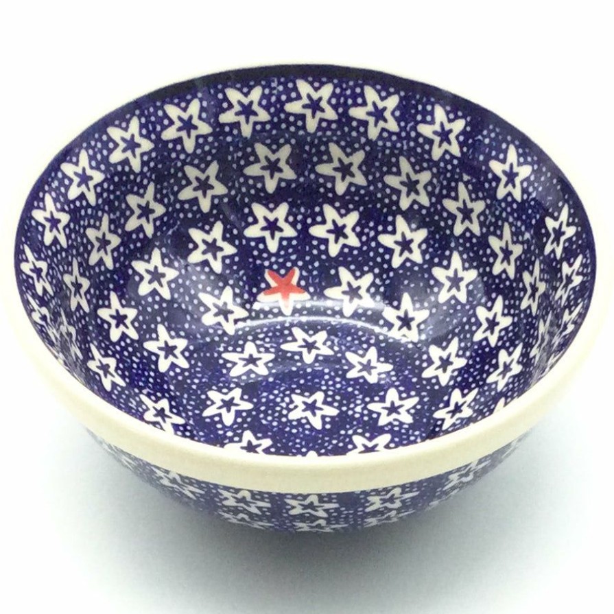 Bowls * | Janelle Imports New Soup Bowl 20 Oz In Red Starfish