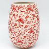 Home Decor * | Janelle Imports Bouquet Vase In Antique Red