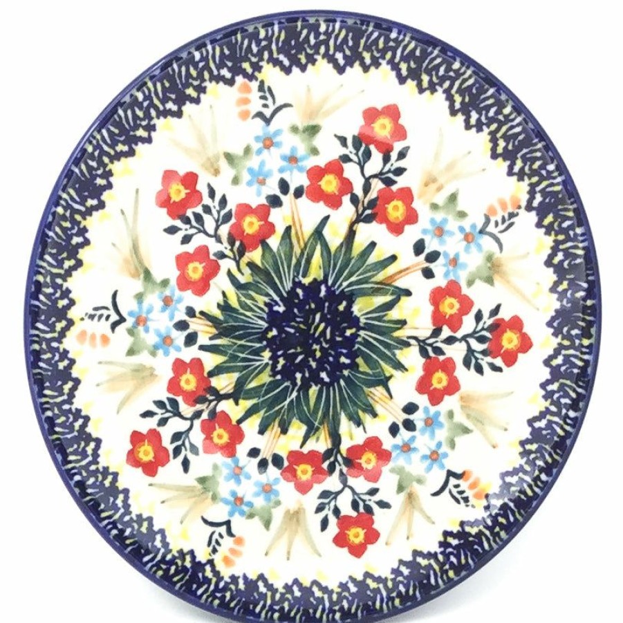 Plates * | Janelle Imports Bread & Butter Plate In Autumn Bouquet