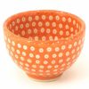 Bowls * | Janelle Imports Deep Soy Bowl In Orange Elegance