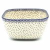 Bowls * | Janelle Imports Deep Square Bowl 32 Oz In Simple Elegance