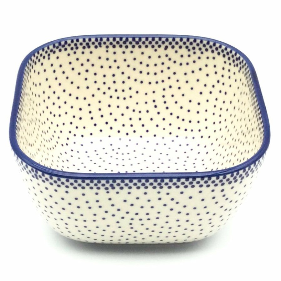 Bowls * | Janelle Imports Deep Square Bowl 32 Oz In Simple Elegance