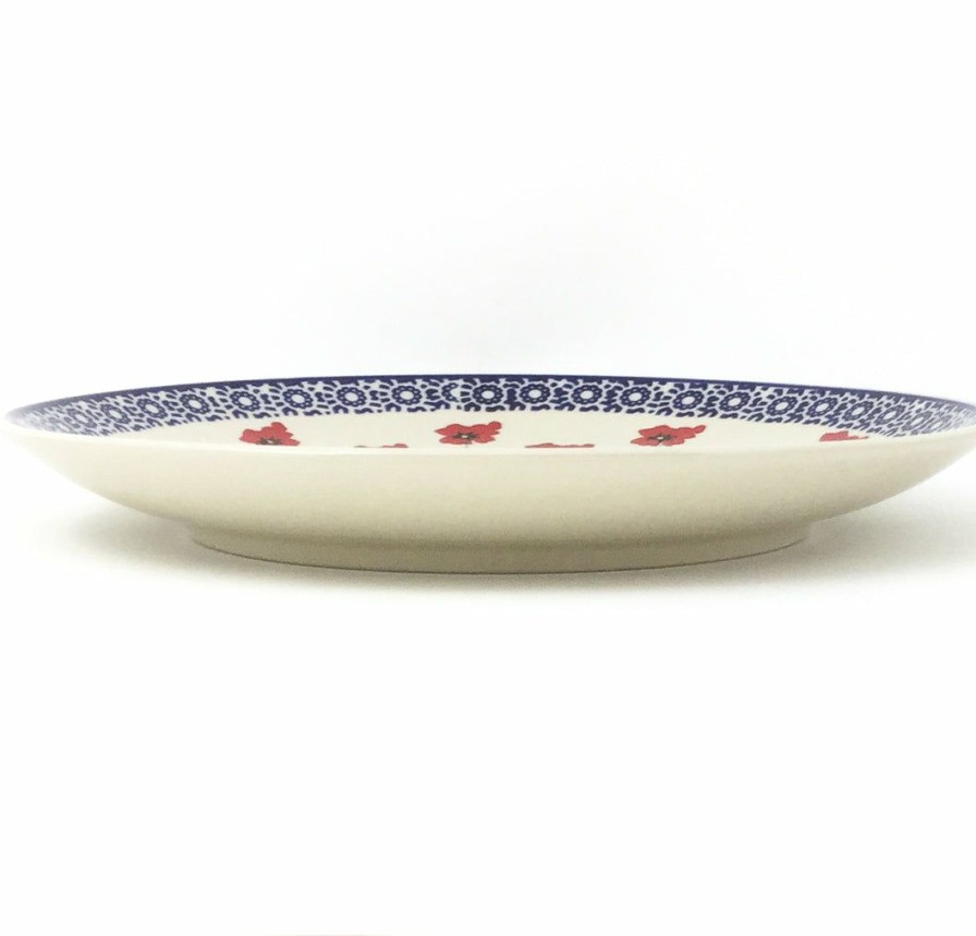 Plates * | Janelle Imports Dinner Plate 10 In Red Daisy