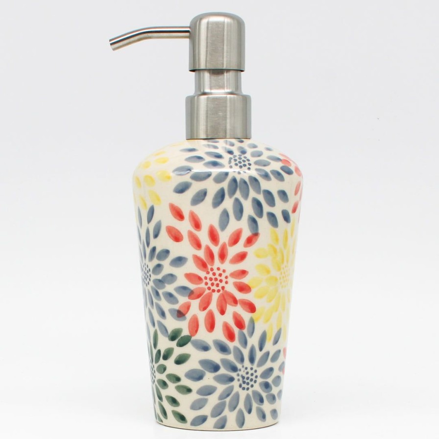 Home Decor * | Janelle Imports Soap Dispenser In Pastel Burst