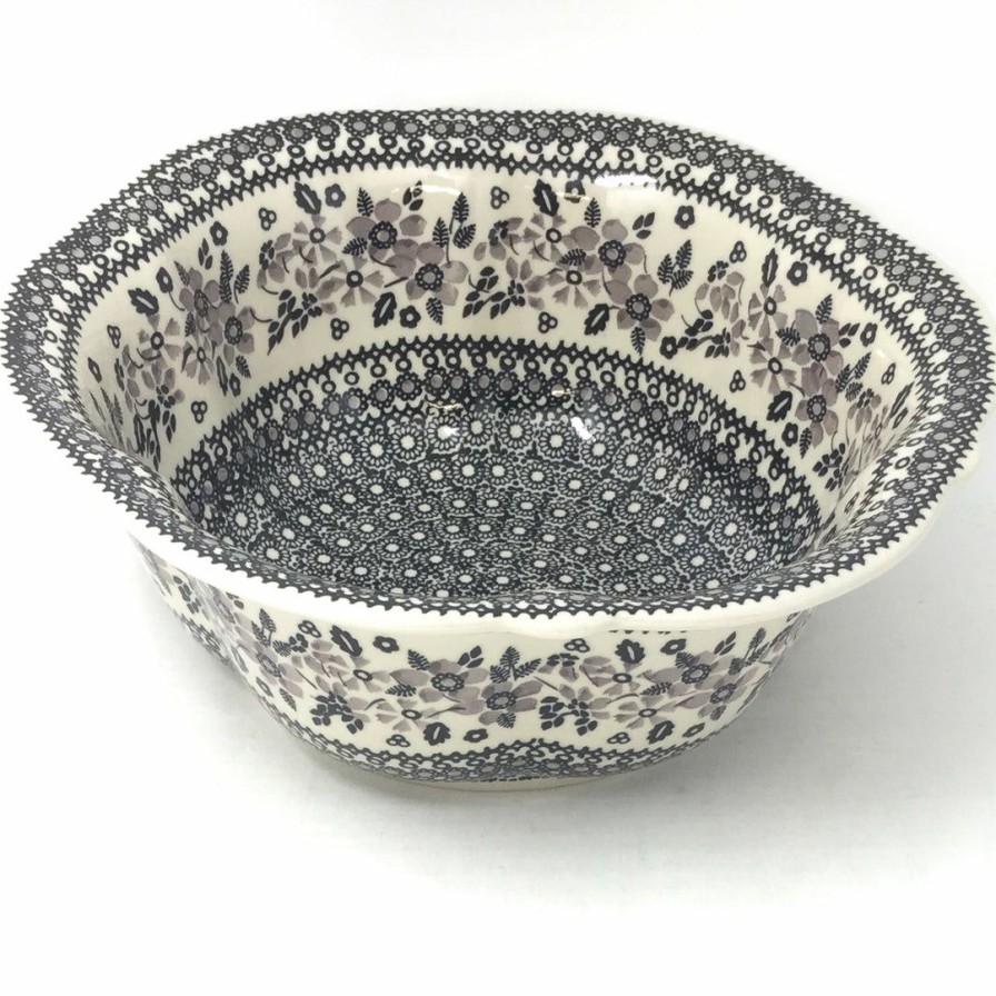 Bowls * | Janelle Imports Md Retro Bowl In Gray & Black