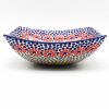 Bowls * | Janelle Imports Lg Nut Bowl In Red Zinnia