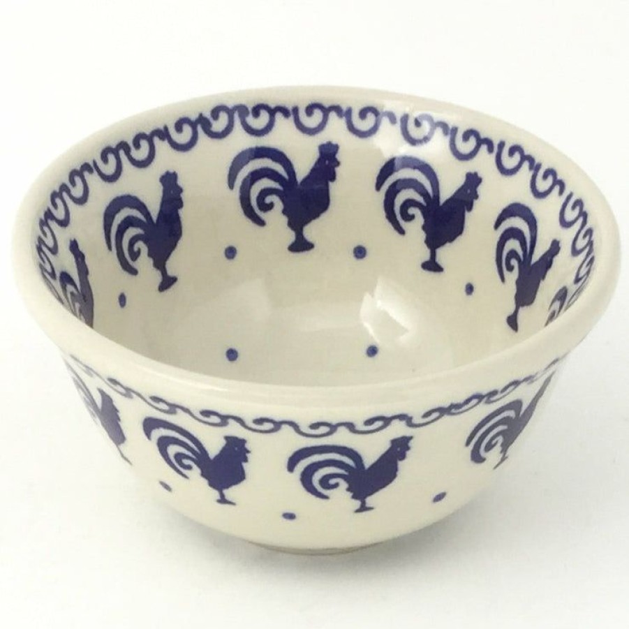 Bowls * | Janelle Imports Spice & Herb Bowl 8 Oz In Blue Roosters