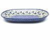 Platters, Servers, And Trays * | Janelle Imports Md Oval Platter In Alpine Blue