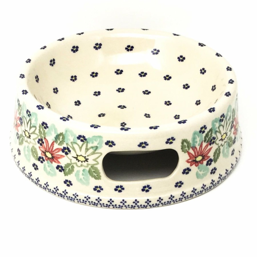 Bowls * | Janelle Imports Lg Dog Bowl In Dahlia