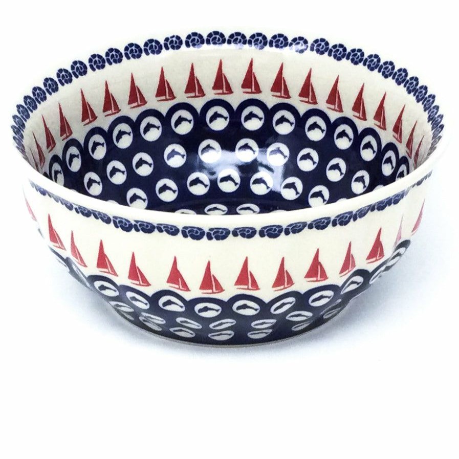 Bowls * | Janelle Imports Scalloped Bowl 64 Oz In Red Sail