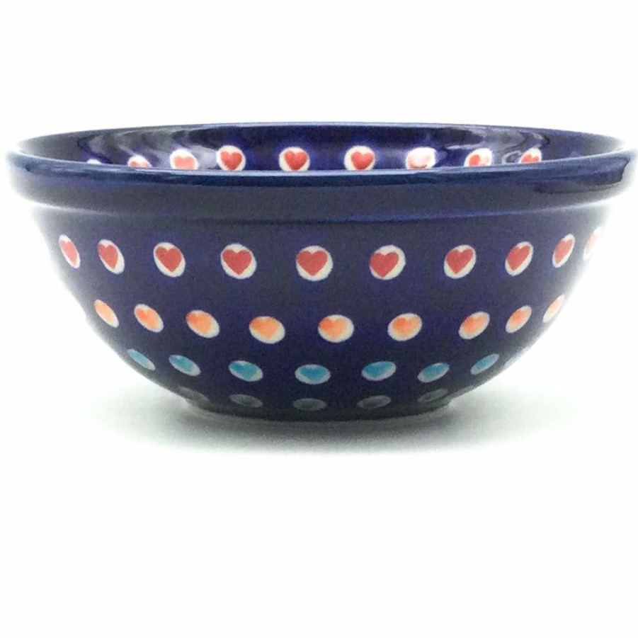 Bowls * | Janelle Imports New Soup Bowl 20 Oz In Multi-Colored Hearts