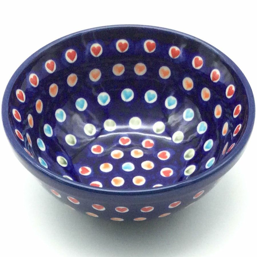 Bowls * | Janelle Imports New Soup Bowl 20 Oz In Multi-Colored Hearts