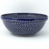 Bowls * | Janelle Imports Round Bowl 64 Oz In Blue Elegance