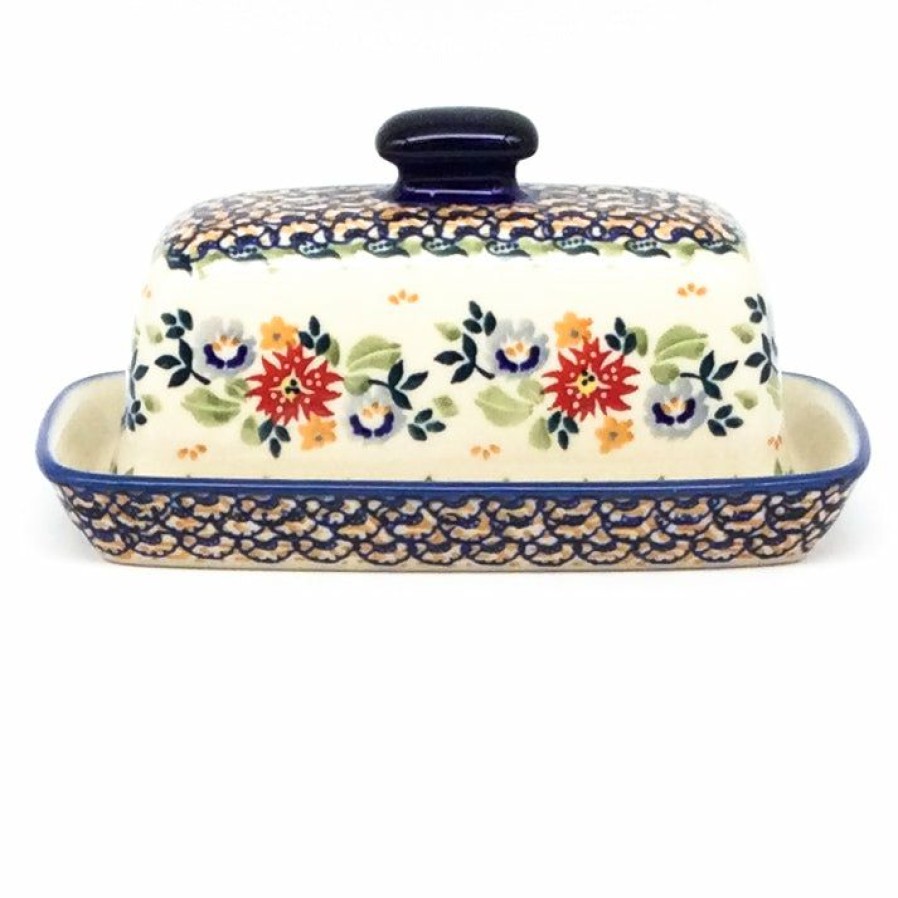 Table Accessories * | Janelle Imports Butter Dish In Late Spring