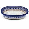 Bakeware * | Janelle Imports Md Oval Baker In Morning Haze