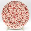 Platters, Servers, And Trays * | Janelle Imports Round Platter 12.5 In Antique Red