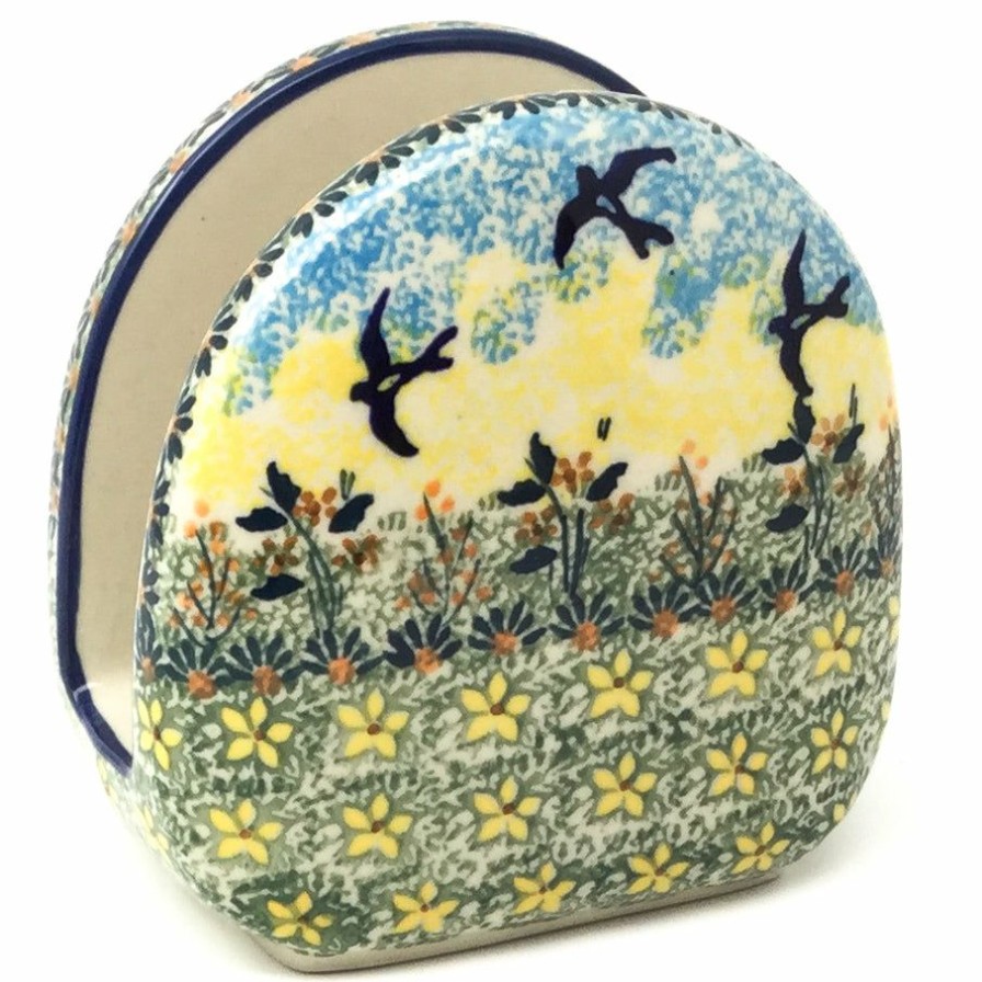 Table Accessories * | Janelle Imports Napkin Holder In Birds