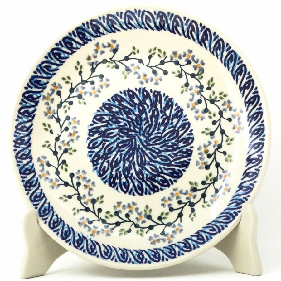 Plates * | Janelle Imports Luncheon Plate In Blue Meadow