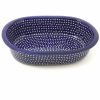 Bakeware * | Janelle Imports Md Oval Baker In Blue Elegance