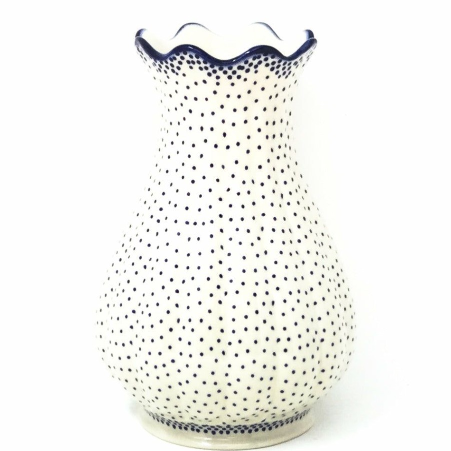 Home Decor * | Janelle Imports Scalloped Vase In Simple Elegance