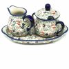 Table Accessories * | Janelle Imports Creamer & Sugar Set W/Tray In Early Spring