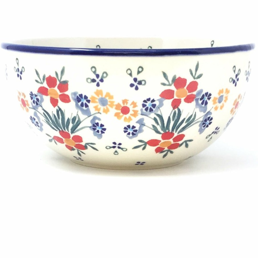 Bowls * | Janelle Imports Soup Bowl 24 Oz In Delicate Flowers