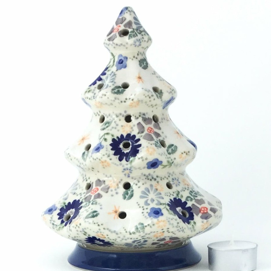 Home Decor * | Janelle Imports Tree Tea Candle Holder In Morning Breeze