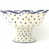 Bowls * | Janelle Imports Pedestal Berry Bowl In Winter