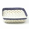 Bakeware * | Janelle Imports Deep Square Baker In Blue Stars